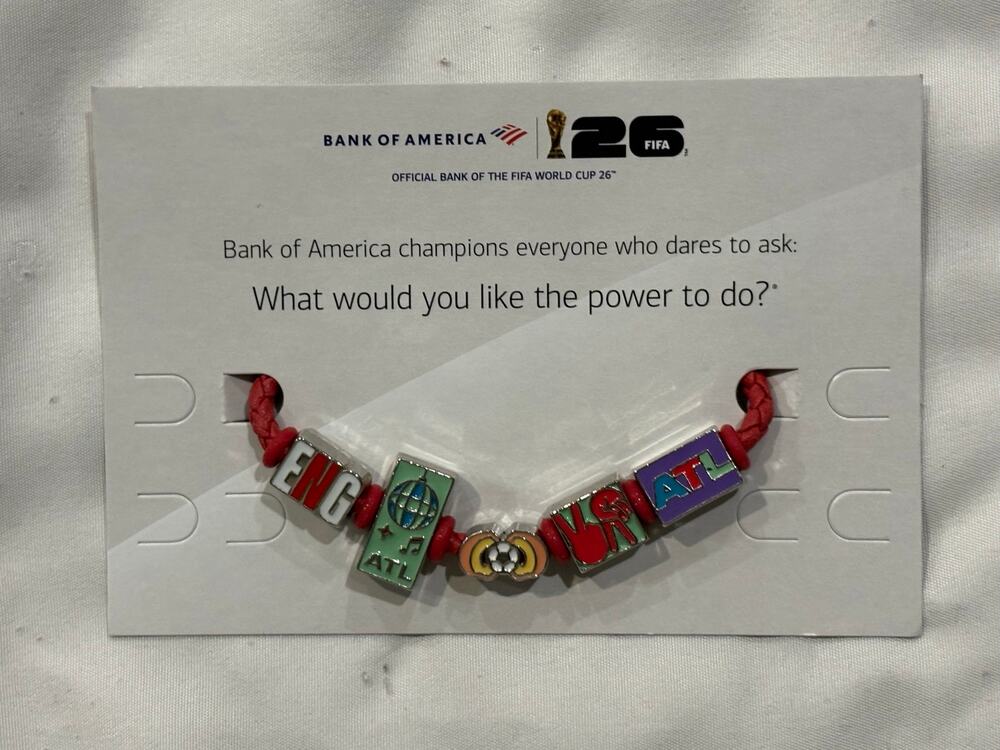 FIFA 2026 Custom England Atlanta Bracelet Small